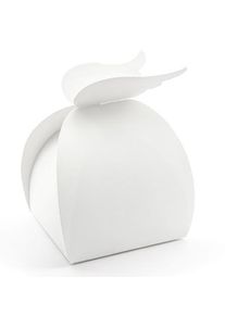 partydeco 10 confezioni regalo a forma di colomba