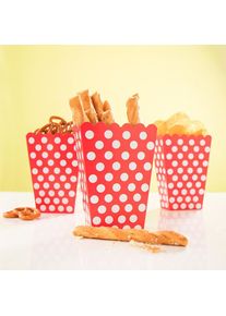 UNIQUE 8 contenitori popcorn a pois