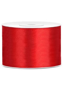 partydeco Nastro regalo rosso 25m x 5cm