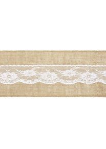 partydeco Jute Decor Fabric Monet 2.75mx 15cm