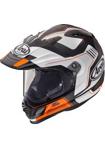 Arai Tour-X4 Vision, adventure helmet , color: Black/White/Orange , size: XL