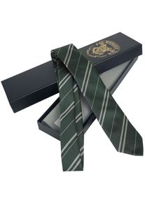 Harry Potter Stropdas - Slytherin - voor Mannen - groen-grijs