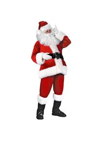 Santa Claus velvet suit