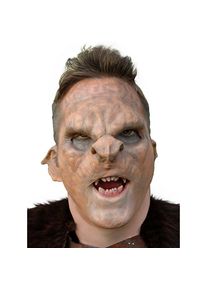 Masque d'orc-guerrier en latex à coller