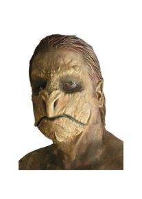 Masque de reptile en latex à coller