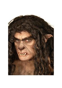 Masque de loup-garou en latex à coller