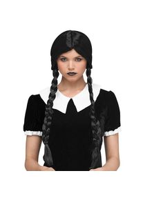 Gothic Schulmädchen Perücke für Erwachsene