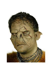 Masque de chasseur d'orc à coller