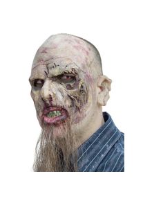 Masque de zombie en latex à coller