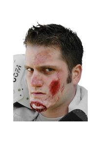 Mâchoire ouverte - Blessure en latex à coller