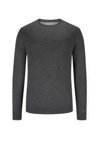 s.Oliver Plus size : s. Oliver, Sweater in soft cotton in a Anthracite