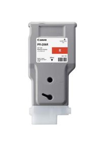 Canon PFI-206 R Mustepatruuna Punainen