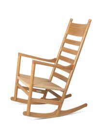 CH45 Chaise à bascule - Chêne laqué Carl Hansen & Søn