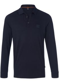Poloshirt lange mouwen BOSS blauw
