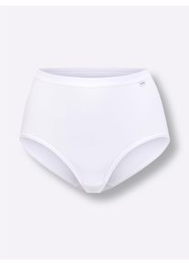 Speidel Dames Tailleslip in wit ,maat 40, Witt, 95% Katoen, 5% Elastan
