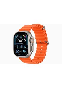 Apple Watch Ultra 2 GPS + Cellular 49mm - Titanium Case with Orange Ocean Band