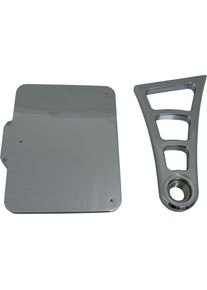 Heinz Bikes Side Mount, kentekenplaathouder , kleur: Chroom