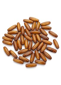 50-500pcs Natural Wood Beads/Abacus Bead Spacer Coffee/Brown/Beige Wooden Charm Bead DIY For Jewelry Making Handmade Accessories