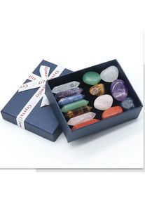 fashion Crystal pillar Orgone necklace Pendant making jewelry 7 Chakra Healing Crystal natural Stone charm gift free shipping