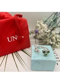 2023 European and American Simple Design Bee with three Gems Ring Romantic Holiday Jewelry Gift Bag