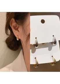 CAOSHI Classic Style Small Hoop Earrings for Women Simple Design Exquisite Young Girl Gift Wedding Accessories Beautiful Jewelry