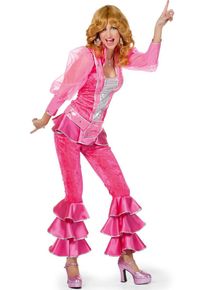 Déguisement Dancing Lady rose pour femme