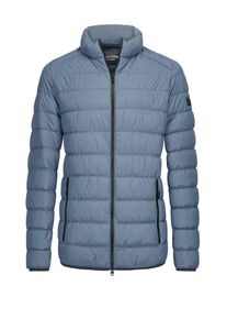 Marc O'Polo Plus size : Marc O'Polo, Water-repellent quilted jacket made of recycled synthetic fibre in a Light Blue