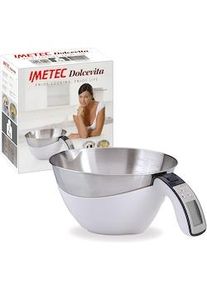Imetec Balança eletrónica de cozinha Dolcevita ES4, pesa sólidos e líquidos, capacidade 5 kg, divisão de 1 g, função de tara, visor digital