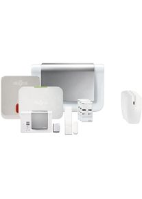 Diagral - Pack alarme connectée compatible animaux DIAG16CSF Kit 9 - Blanc