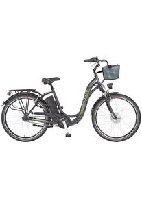 Didi Thurau Edition E-Bike »Alu City Comfort 7 Plus«, 7 Gang, Shimano, Frontmotor 250 W, (Mit Schloss) grau, Größe 46 cm - 28 Zoll (71,12 cm), 250...