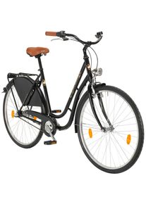 Performance Hollandrad»Groningen«, 28 Zoll, 3 Gang, Rücktrittbremse schwarz - 28 Zoll (71,12 cm)