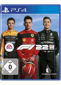 EA Games Electronic Arts Spielesoftware »f1 2022«, Playstation 4 bunt, NEUE SAISON, NEUE REGELN: Fahre in F1® 22 mit Wagen einer neuen Ära der Formula 1®