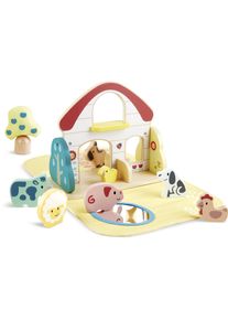 HAPE Spielwelt »Bea Bauernhof«, Zusammenklappbar, Mit Tragegriff; Fsc®- Schützt Wald - Weltweit bunt, Bea Bauernhof