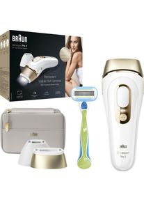 Braun Ipl-Haarentferner » Silk-Expert Pro 5 pl5154 Ipl«, 400.000 Lichtimpulse, Skin Pro 2.0 Sensor goldfarben, Bis zu 6 Monate seidig glatte Haut...
