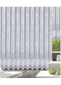 Willkommen Zuhause By Albani Group Türvorhang »Karin«, (1 St.), Jacquard-Store weiß, Größe 245 cm , Maschinenwäsche möglich, somit sehr pflegeleicht