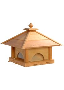LUXUS-VOGELHAUS Vogelhaus »4 Schubladen«, Bxtxh: 49X49X39 Cm braun, Größe B/H/T: 49 cm x 39 cm x 49 cm B/H/T: 49 cm x 39 cm x 49 cm , Aus...