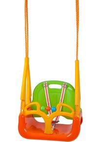 BABYGO Einzelschaukel »Doremi, «, 3In1; Babyschaukel, Schaukelsitz Und Schaukelbrett In Einem orange, 3in1 Schaukel »DoReMi« Babyschaukel,...