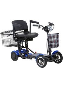 Aktivimo Elektromobil »Assisi Safety Plus (Blinkanlage)«, 6 Km/H blau, 4-Rad E-Mobil Assisi – praktisch faltbar