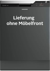 Grundig Unterbaugeschirrspüler »gnup5540adw 7613801677«, gnup5540adw 7613801677 silberfarben, Betriebsgeräusch 42 Dezibel (A-Bewertung)