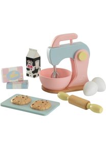 KidKraft® -Standmixer »Backspielset, Pastellfarben«, (10 Tlg.) bunt, Küchenmaschine für Kinder mit viel Zubehör