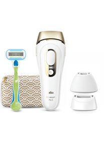 Braun Ipl-Haarentferner »Silk-Expert Pro Ipl pl5237«, 400.000 Lichtimpulse, Für Dauerhaft Sichtbare Haarentfernung FürUnd weiß, Sicher und schnell:...