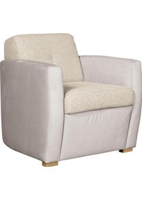 Alina Sessel »Emily«, Passend Zur Gleichnamigen Sofa-Serie Emily beige, Größe B/H/T: 80 cm x 79 cm x 82 cm Samtstoff DFN-Struktur grob DAR...