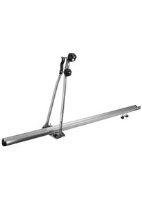 Eufab Dachfahrradträger »Alu Star«, Aluminium/Stahl silberfarben , Zum Transport von einem Fahrrad auf dem Dachlastträger