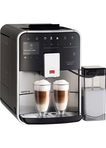 Melitta Kaffeevollautomat »Barista T Smart® F 84/0-100, Edelstahl«, Hochwertige Front Aus Edelstahl, 4 Benutzerprofile & 18 Kaffeerezepte grau,...