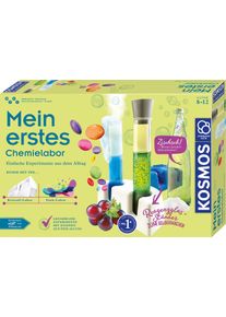 Kosmos Experimentierkasten »Mein Erstes Chemielabor«, Made In Germany grün, Experimentierset »Mein erstes Chemielabor«
