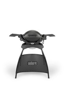 Weber Elektro-Standgrill »Q 1400 Stand«, 2200 W grau, Deckel und Gehäuse aus stabilem Aluguss