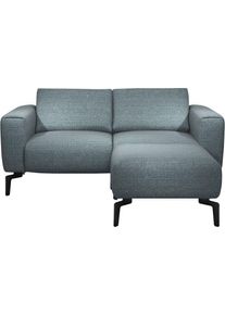 Sensoo 2-Sitzer »cosy1«, (Spar-Set, 2 St., Bestehend Aus 2-Sitzer Und Hocker), Verstellbare Sitzhärte, Sitzposition, Sitzhöhe blau, Größe B/H/T:...