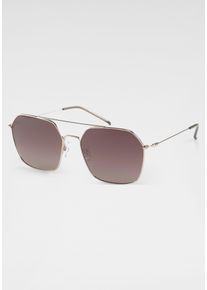 HIS Eyewear Sonnenbrille braun, Unisex Sonnenbrille von H.I.S.