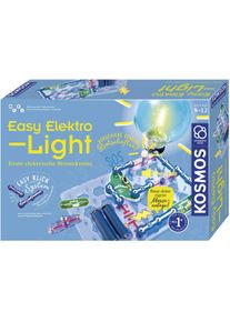 Kosmos Experimentierkasten »Easy Elektro - Light« blau, Schnupperkurs rund um Strom, Spannung und elektrische Schaltungen