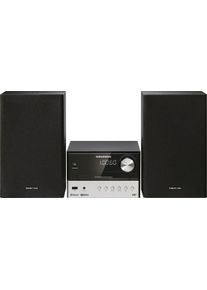 Grundig Kompaktanlage »Cms 2000 Bt Micro-«, Bluetooth, Display Mit Uhranzeige-Wecker-Sleep-Timer-12 Und 24 Stunden Umschaltung-Rds-Uhrzeit...